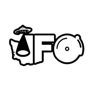UFO "UFO x Washington" Bubble-free stickers