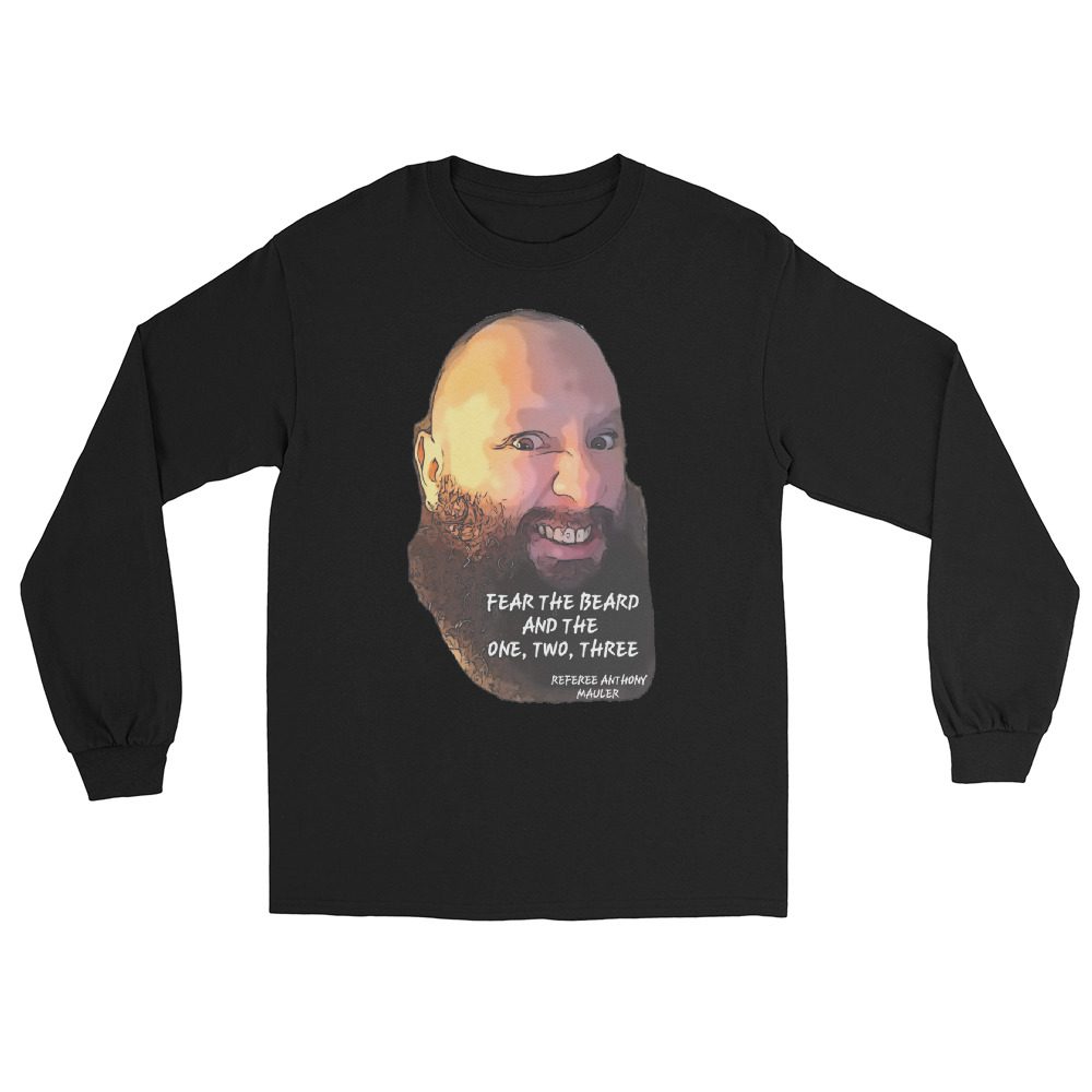 Anthony Mauler "Face logo" Unisex Long Sleeve Shirt