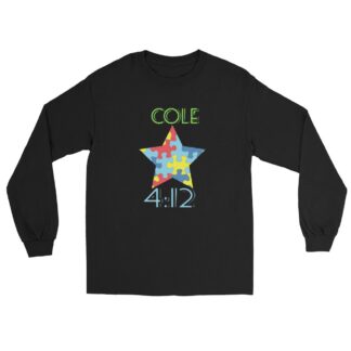 Cole 4:12 "The All-New Cole 4:12 logo" Unisex Long Sleeve Shirt