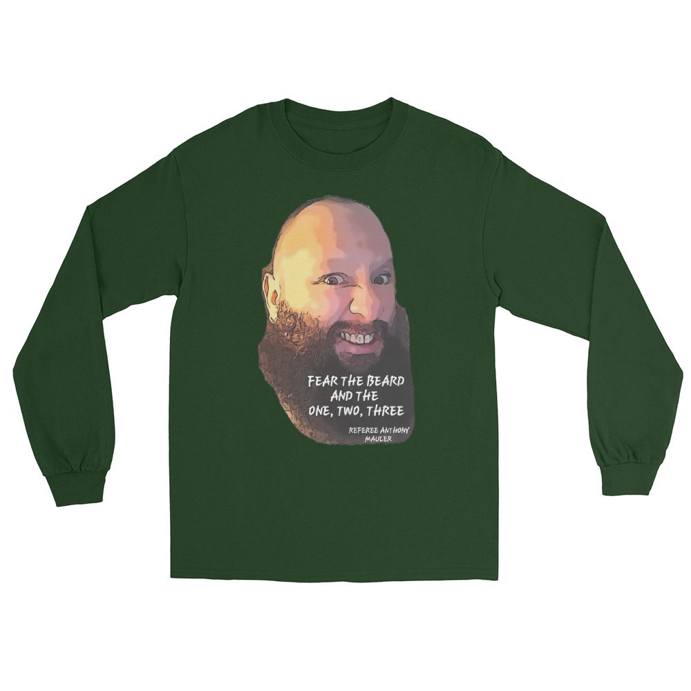 Anthony Mauler "Face logo" Unisex Long Sleeve Shirt