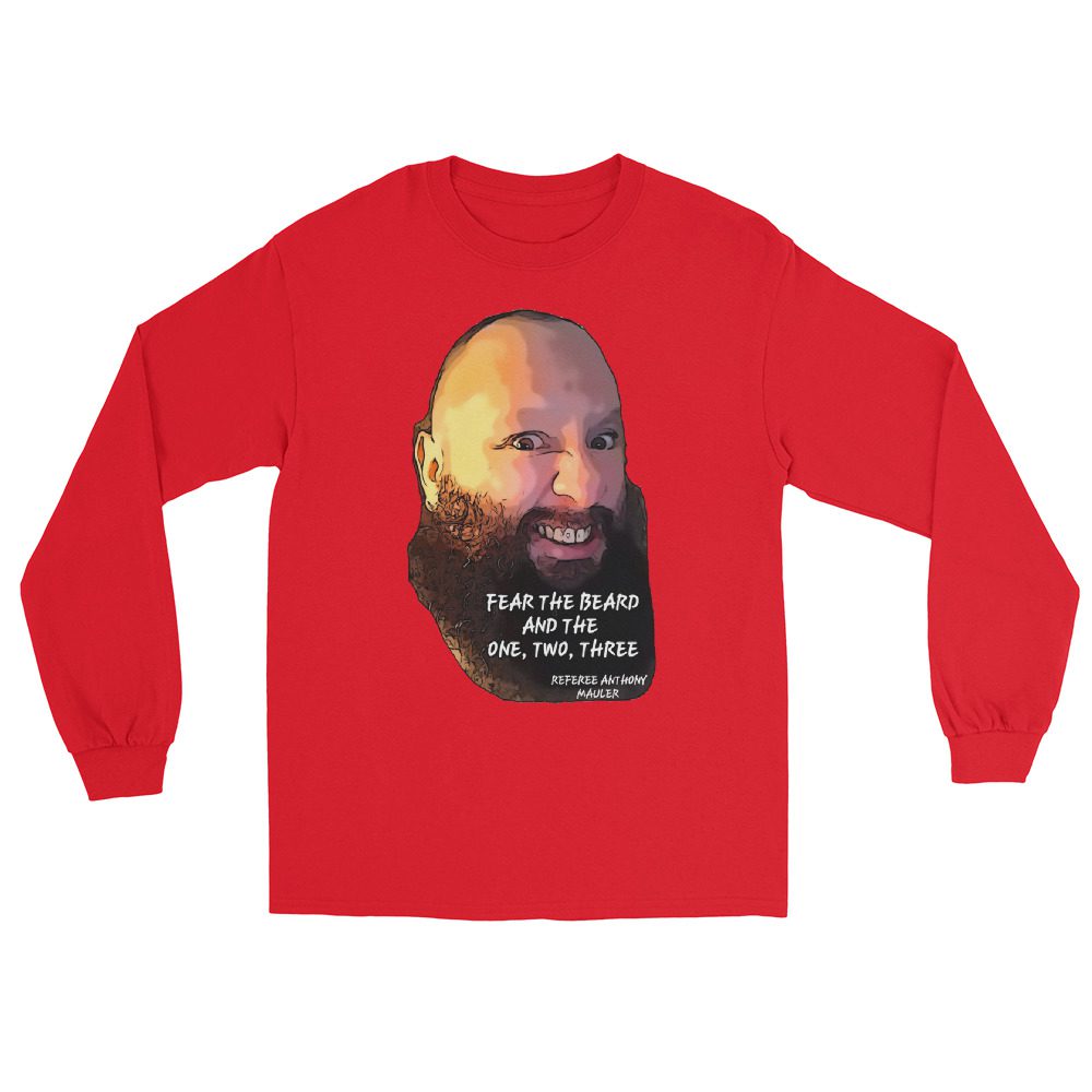 Anthony Mauler "Face logo" Unisex Long Sleeve Shirt