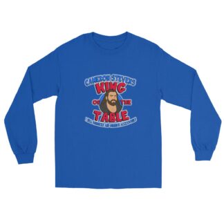 Cameron Stevens "King of the Table #1" Unisex Long Sleeve Shirt