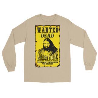 Cameron Stevens "Wanted Dead 2025" Unisex Long Sleeve Shirt