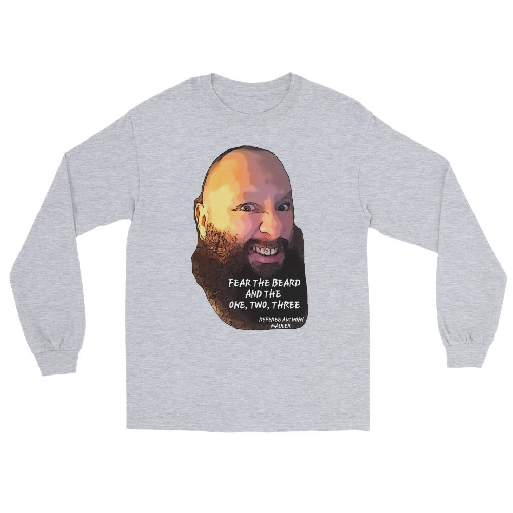 Anthony Mauler "Face logo" Unisex Long Sleeve Shirt
