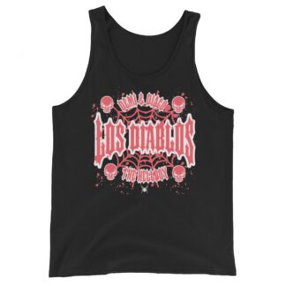 Vampyre Diago Diablo "LOS DIABLOS web brand logo" Unisex Tank Top