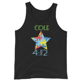 Cole 4:12 "The All-New Cole 4:12 logo" Unisex Tank Top