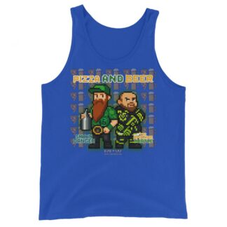 Shawn Danger "Pizza And Beer" Unisex Tank Top