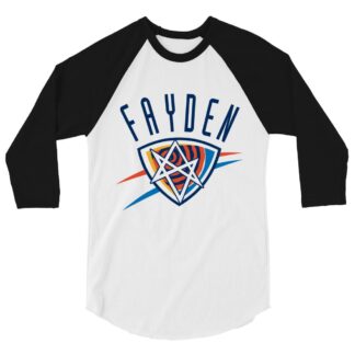 Kai Fayden "OKC Fayden" 3/4 sleeve raglan shirt