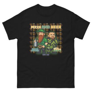 Shawn Danger "Pizza And Beer" Short Sleeve Unisex t-shirt