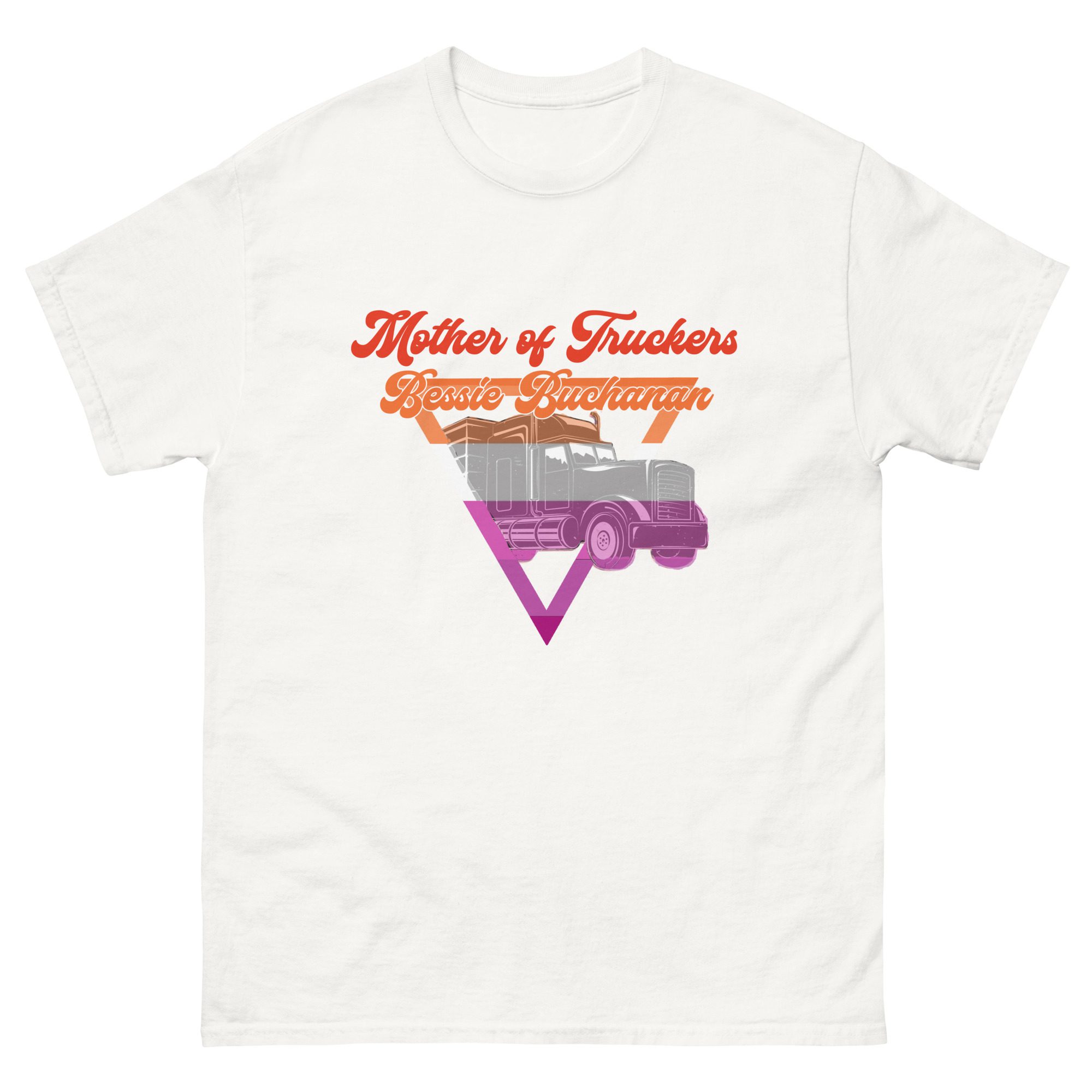 Bessie Buchanan "Lesbian Pride" Short Sleeve Unisex t-shirt
