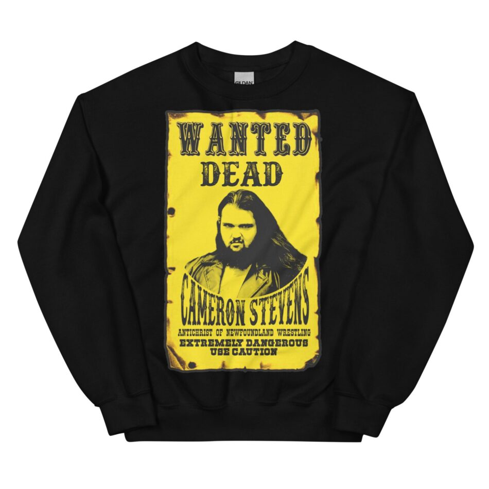 Cameron Stevens "Wanted Dead 2025" Unisex Sweatshirt