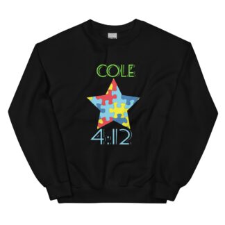 Cole 4:12 "The All-New Cole 4:12 logo" Unisex Sweatshirt