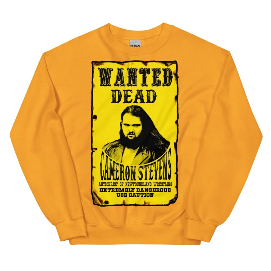 Cameron Stevens "Wanted Dead 2025" Unisex Sweatshirt