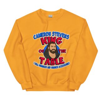 Cameron Stevens "King of the Table #1" Unisex Sweatshirt