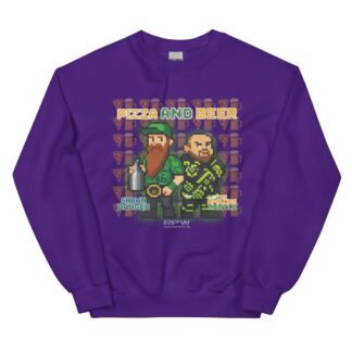 Shawn Danger "Pizza And Beer" Unisex Sweatshirt