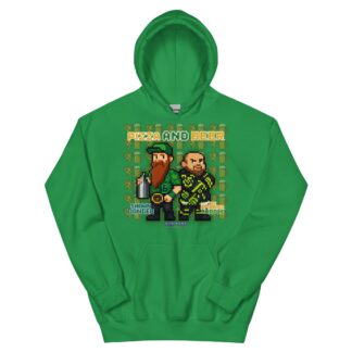 Shawn Danger "Pizza And Beer" Unisex Hoodie