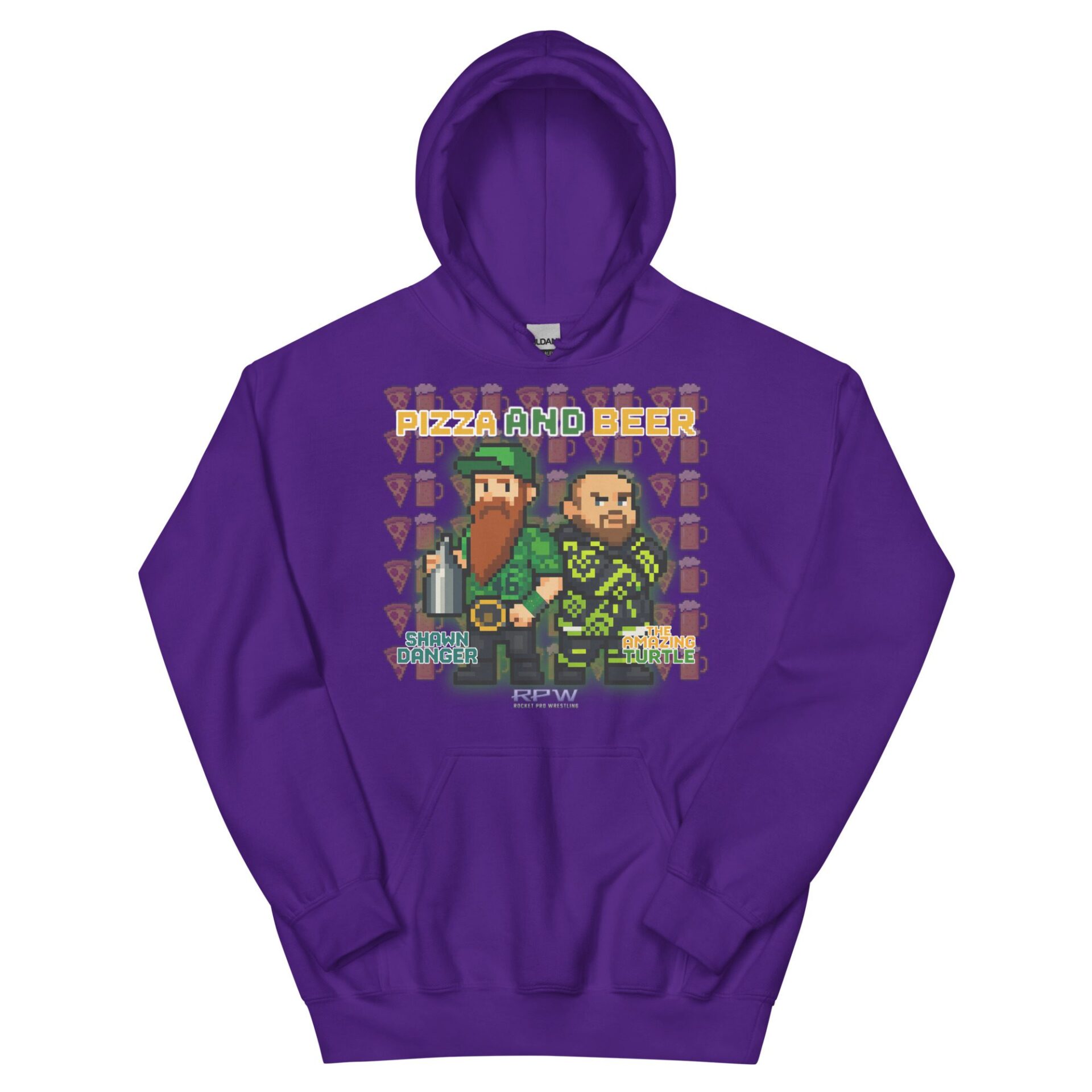Shawn Danger "Pizza And Beer" Unisex Hoodie