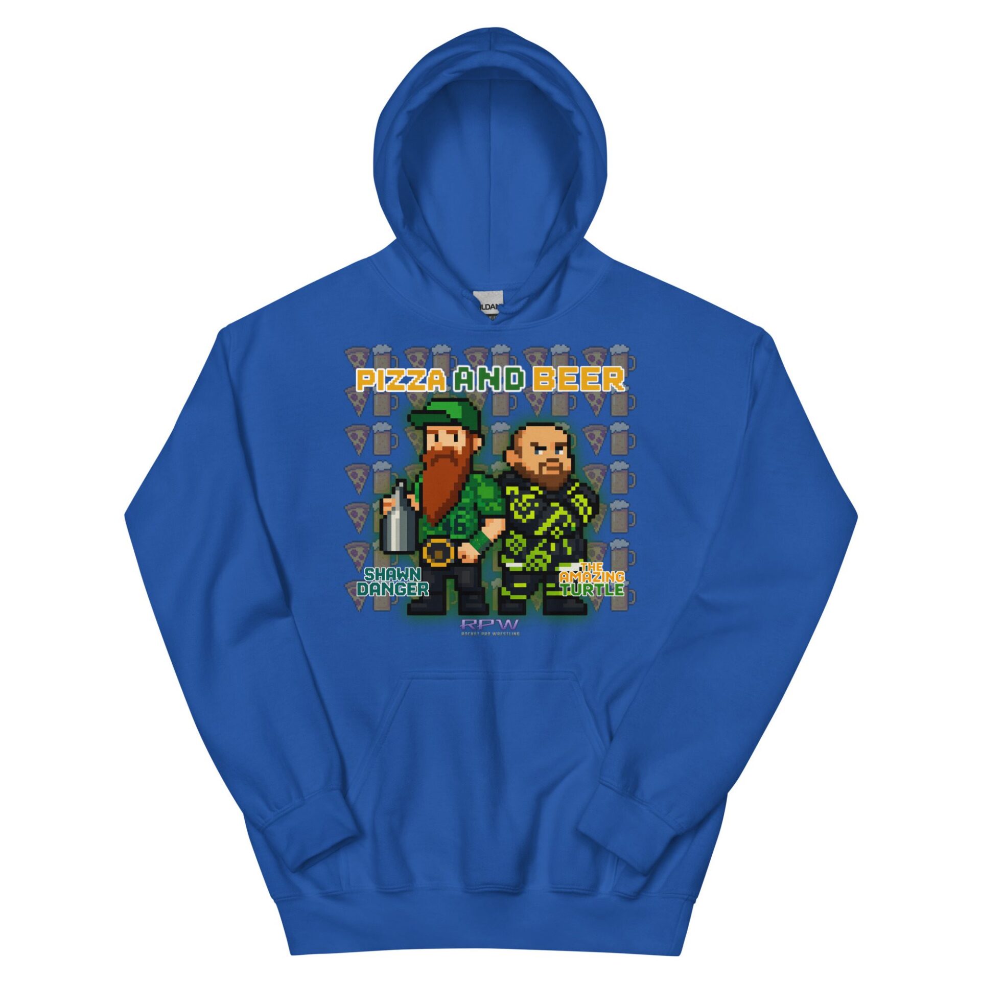 Shawn Danger "Pizza And Beer" Unisex Hoodie