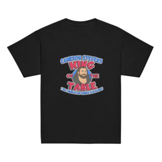 Cameron Stevens "King of the Table #1" Youth Short Sleeve t-shirt