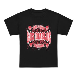 Vampyre Diago Diablo "LOS DIABLOS web brand logo" Youth Short Sleeeve t-shirt
