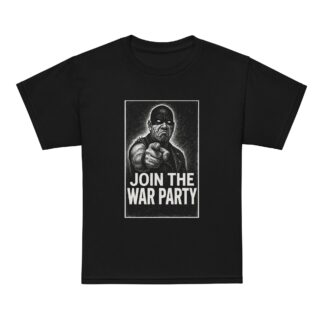 Badger Pay Pay "JOIN THE WAR PARTY" Youth Short Sleeve t-shirt