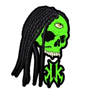 KryptiK "KRYPTIK SKULL" Bubble-free stickers