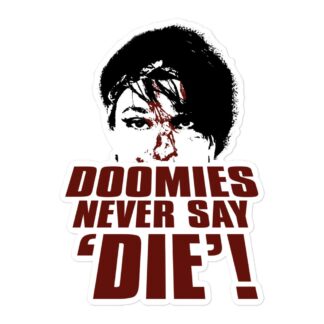 Delilah Doom "Dawn of the DOOMIES" Bubble-free stickers