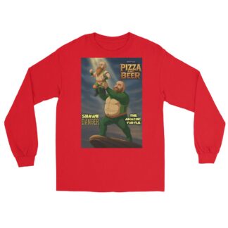 Shawn Danger "The Amazing Turtle" Unisex Long Sleeve Shirt