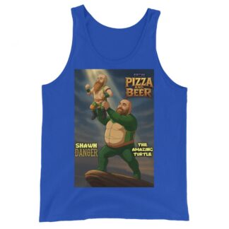 Shawn Danger "The Amazing Turtle" Unisex Tank Top