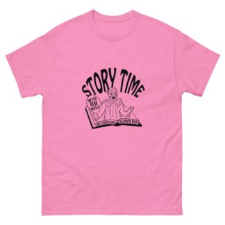 OH Wells The Clown "Story Time" Short Sleeve Unisex t-shirt