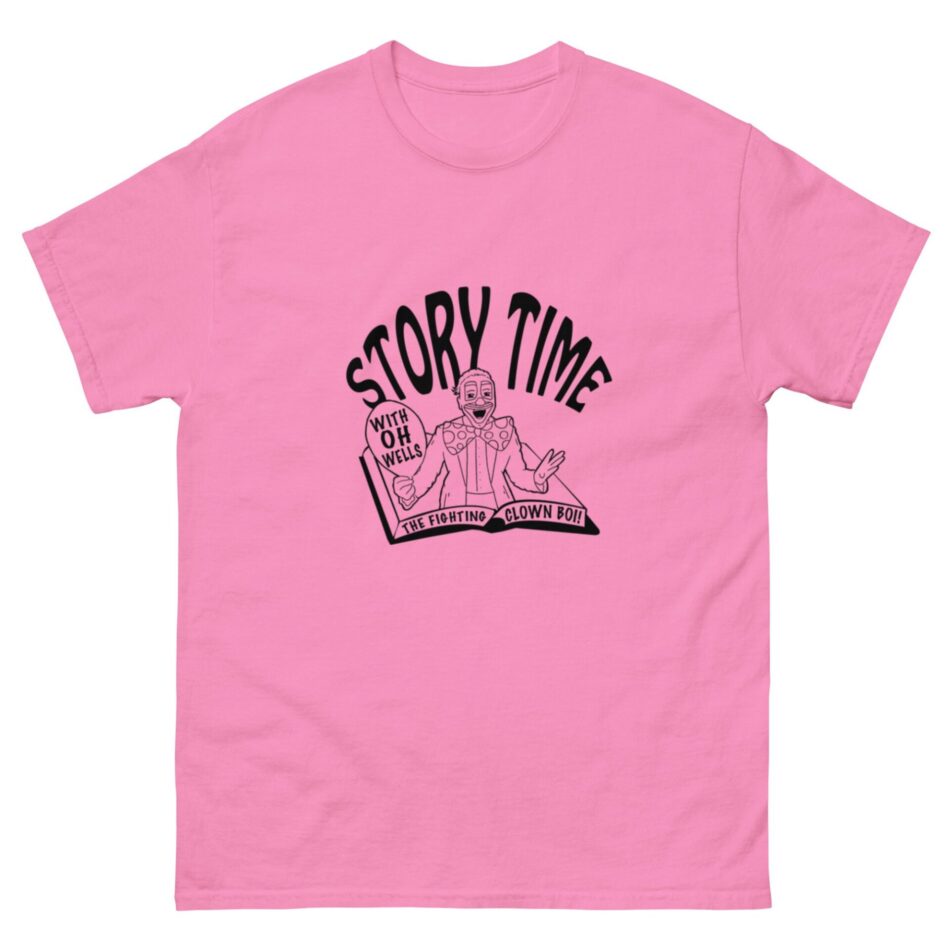 OH Wells The Clown "Story Time" Short Sleeve Unisex t-shirt