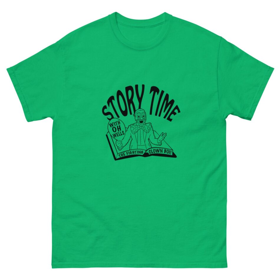 OH Wells The Clown "Story Time" Short Sleeve Unisex t-shirt