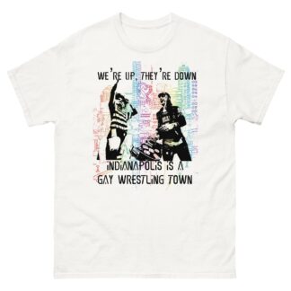 Gwen Neodonna "G A Y Wrestling Town" Short Sleeve Unisex t-shirt