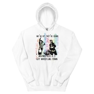 Gwen Neodonna "G A Y Wrestling Town" Unisex Hoodie