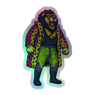 BIG CAT Tyler Addams "The Big Cat" Holographic stickers