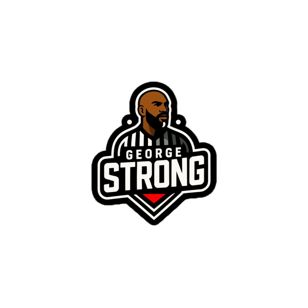 George Strong "The Brand" Bubble-free stickers