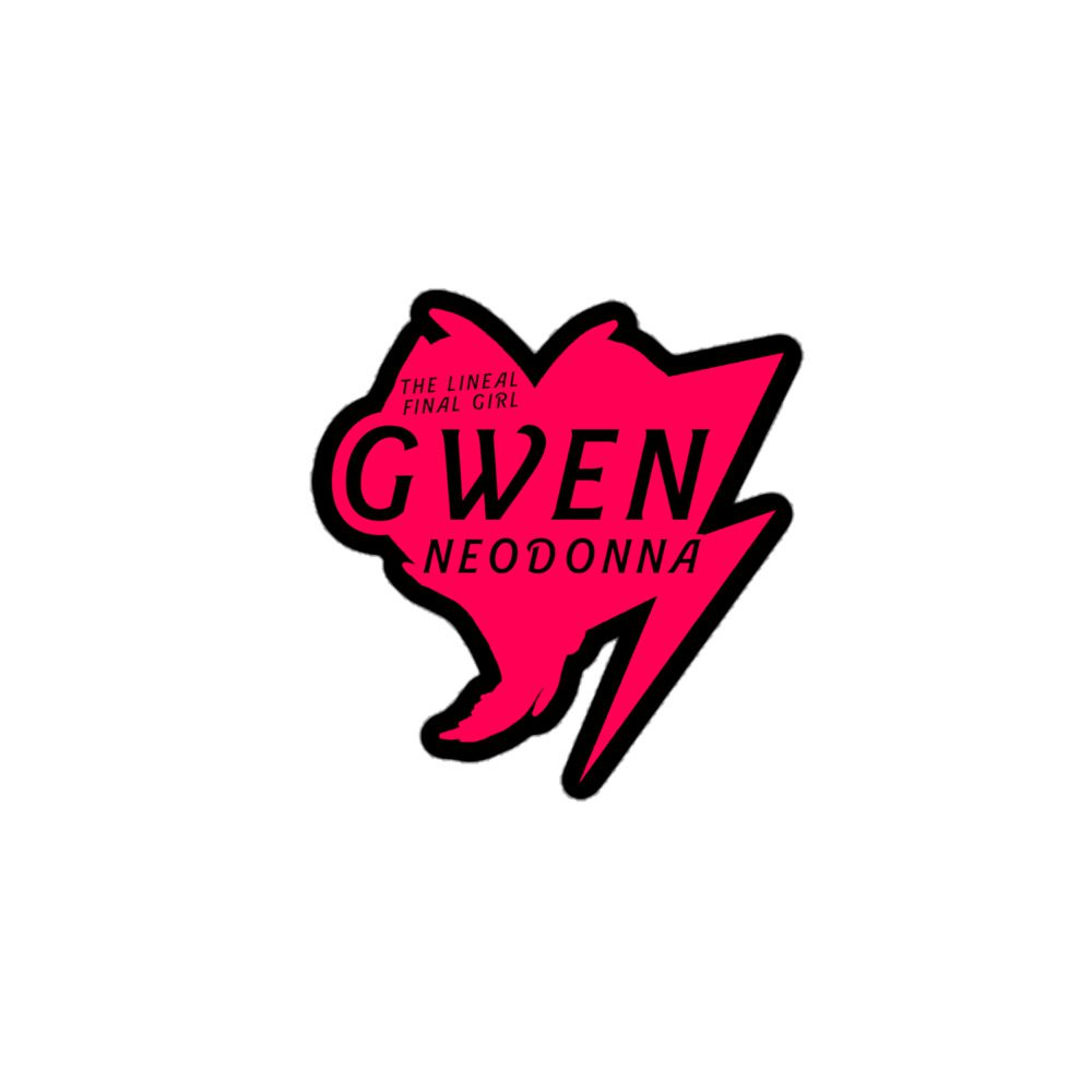 Gwen Neodonna "Gwen X Ziggy Lineal Final Girl" Bubble-free stickers