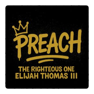 Elijah Thomas III "Preach Graffiti" Bubble-free stickers