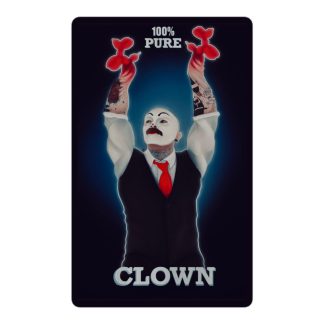 OH Wells The Clown "OH Wells Yeah" Bubble-free stickers