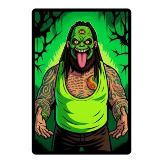 KryptiK "Monster on the Mind" Bubble-free stickers