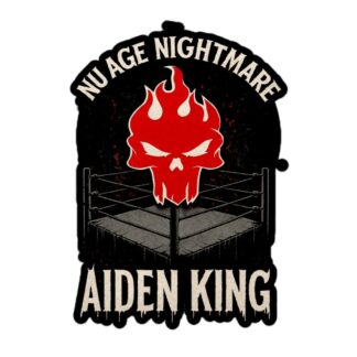 Jaba King "Aiden King Nu Age Nightmare" Bubble-free stickers