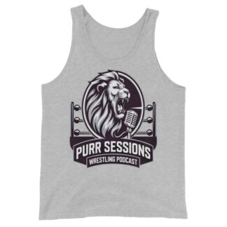Purr Sessions Wrestling Podcast "Purr Sessions Wrestling Podcast Logo" Unisex Tank Top