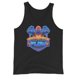 Fantastic League of Wrestling "Neon FLOW" Unisex Tank Top