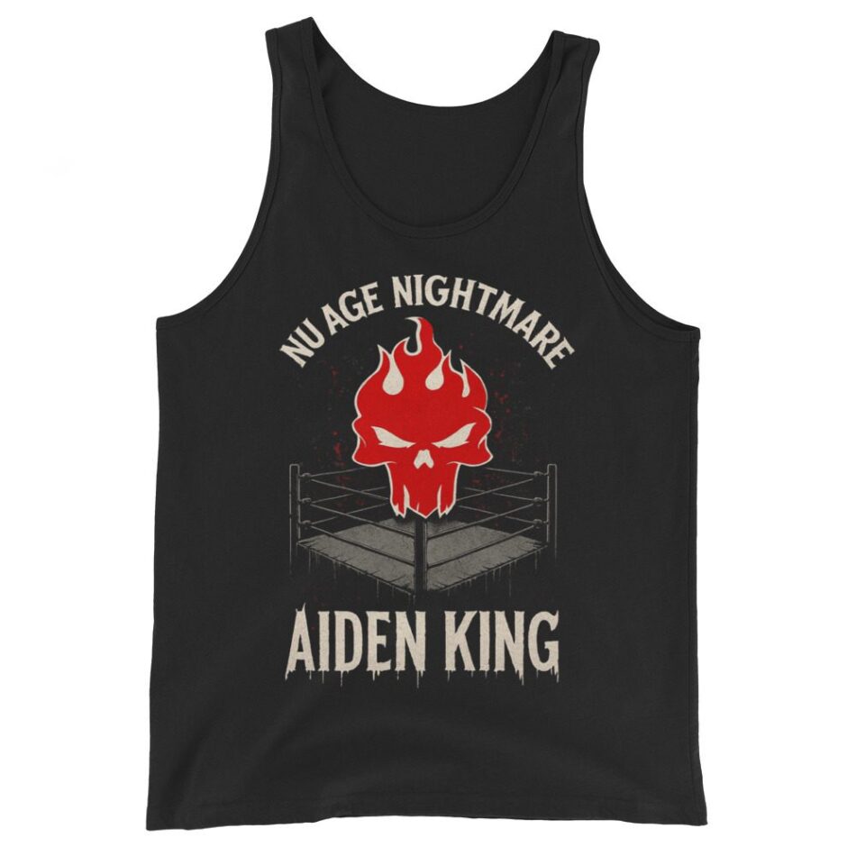 Jaba King "Aiden King Nu Age Nightmare" Unisex Tank Top