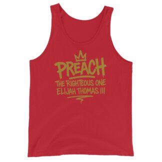 MElijah Thomas III "Preach Graffiti 2" Unisex Tank Top