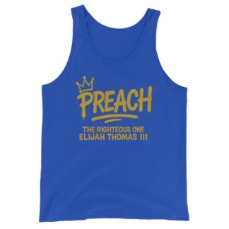 Elijah Thomas III "Preach Graffiti" Unisex Tank Top