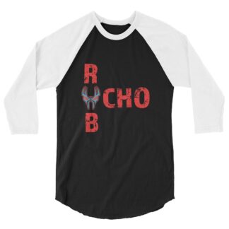 Coastal Wrestling Federation "Ocho25Shirt" 3/4 sleeve raglan shirt