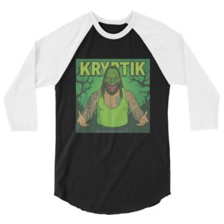 KryptiK "Kartoon Krypt" 3/4 sleeve raglan shirt