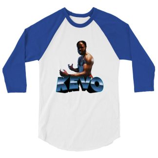 KEVO THRIVES "KEVO" 3/4 sleeve raglan shirt