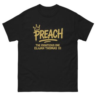Elijah Thomas III "Preach Graffiti" Short Sleeve Unisex t-shirt